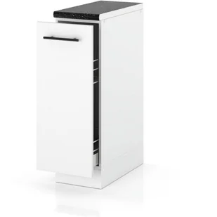 Szafka Kuchenna Stojąca Z Blatem Szafka Cargo 20cm Spremium Biały Mat - Szafki kuchenne - miniaturka - grafika 1