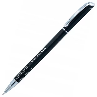 Pentel Cienkopis Kulkowy Energel Slim 0,5mm Czarna Obudowa BLN455 - Cienkopisy - miniaturka - grafika 1