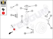 Wahacze - Silentblok wahacza TEDGUM 00282260 5455124001 - miniaturka - grafika 1