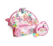 Maty piankowe - Bright Starts - Kocyk do zabawy 5w1 YOUR WAY BALL PLAY różowy - miniaturka - grafika 1