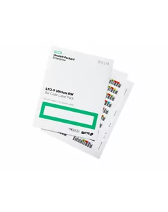 hewlett packard enterprise HPE LTO-9 Ultrium RW Bar Code Label Pack - Taśmy do drukarek barwiące - miniaturka - grafika 1