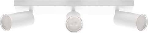 Lampa sufitowa IDEUS LAMPA sufitowa MANAM 03761 Ideus metalowa OPRAWA regulowane tuby na listwie reflektorki białe