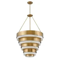 Lampy sufitowe - Quintiesse Echelon QN-ECHELON-8P lampa wisząca 8x40W/E14 - miniaturka - grafika 1
