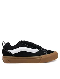 Vans Tenisówki Knu Skool VN0009QCB9M1 Czarny - Buty dla dziewczynek - miniaturka - grafika 1