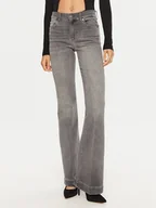 Spodnie damskie - Liu Jo Jeansy UF4061 DS615 Szary Regular Fit - miniaturka - grafika 1
