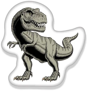 Carbotex Poduszka kształtka kształtowa dinozaur Trex KSZ215042-POD_20220301070758 - Poduszki dekoracyjne - miniaturka - grafika 1