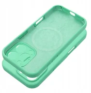 Etui i futerały do telefonów - Futerał SILICONE 2mm do IPHONE 15 Pro Max kompatybilny z MagSafe miętowy - miniaturka - grafika 1