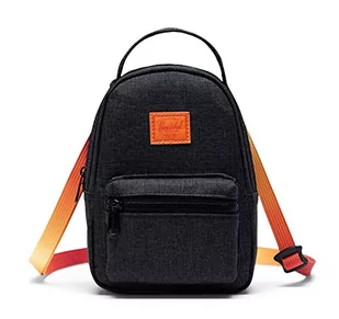 Herschel Unisex - plecak dla dorosłych Nova Crossbody, Czarny crosshatch zachód słońca, One size - Plecaki - miniaturka - grafika 1