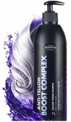 Szampony do włosów - JOANNA PROFESSIONAL Anti - Yellow Boost Complex Szampon tonujący kolor - popielaty 1000 ml - miniaturka - grafika 1