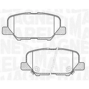 Klocki hamulcowe - komplet MAGNETI MARELLI 363916060678  w 24 h. Do 100 dni na zwrot. 100 tys. Klientów. - Klocki hamulcowe - miniaturka - grafika 1