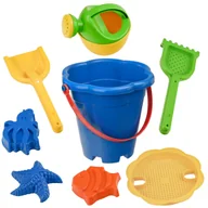 Zabawki do piasku - Zestaw - wiaderko i akcesoria, 9 el. - miniaturka - grafika 1