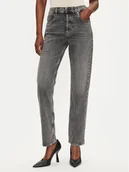 Spodnie damskie - Replay Jeansy WB461 .000.613 759 Szary Straight Fit - miniaturka - grafika 1