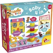 Zabawki interaktywne dla dzieci - Lisciani GIOCHI Carotina Baby 4w1 79872 8008324079872 - miniaturka - grafika 1