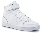Buty dla dziewczynek - Nike, Buty dziecięce, Court Borough Mid 2 (Gs) Cd7782-100, rozmiar 36 1/2 - miniaturka - grafika 1
