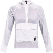 Kurtki i kamizelki sportowe męskie - Kurtka męska Under Armour  Run Anywhere Storm Anorak-WHT L - miniaturka - grafika 1