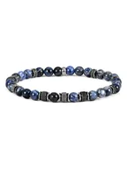 Bransolety męskie - U.S. Polo Assn. Bransoletka z sodalitami - miniaturka - grafika 1