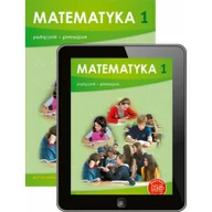 Podręczniki dla liceum - M. Dobrowolska Matematyka GIM KL 1. Podręcznik. Matematyka z plusem - miniaturka - grafika 1