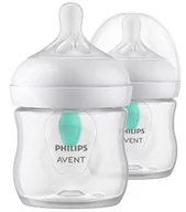 Butelki dla niemowląt - Butelki Philips Avent SCY670/02 Natural Response AirFree 2x125 ml - miniaturka - grafika 1