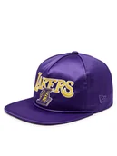 Czapki męskie - New Era Czapka z daszkiem Nba Patch Retro Golfer Lakers 60364180 Fioletowy - miniaturka - grafika 1