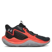 Buty dla chłopców - Sneakersy Under Armour Ua Gs Jet '23 3026635 Czarny - miniaturka - grafika 1