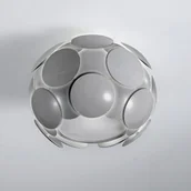 Lampy sufitowe - Italux SANTINA Szary C0317-01S-U1GM plafon 38 / C0317-01S-U1GM - miniaturka - grafika 1