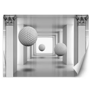 Fototapeta, Kule 3D w tunelu (Rozmiar 100x70) - Fototapety - miniaturka - grafika 1
