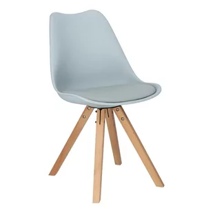 D2.Design Krzesło Norden Star Square PP szare 180306 - Krzesła - miniaturka - grafika 1
