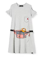 Sukienki - Desigual Sukienka dziewczęca Vest_Emma, Szary (Gris Vigore Medio 2003), 128 cm - miniaturka - grafika 1