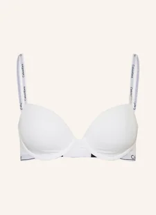 Calvin Klein Biustonosz Z Fiszbinami Icon Cotton Modal weiss - Biustonosze - miniaturka - grafika 1