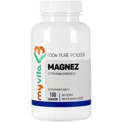 Suplementy diety - MyVita MyVita Magnez w proszku 100g (Cytrynian Magnezu) 5905279123939 - miniaturka - grafika 1