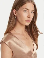 Zestawy biżuterii dla kobiet - Swarovski Zestaw naszyjnik i kolczyki Mesmera 5733808 Różowe złoto - miniaturka - grafika 1