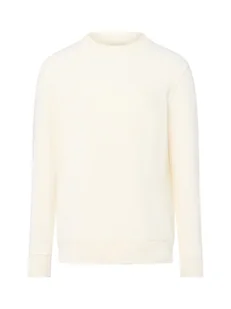 Gant Bluza męska Mężczyźni Bawełna biały wypukły wzór tkaniny, M - Bluzy męskie - miniaturka - grafika 1