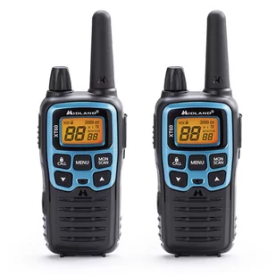Midland Alan PNI Radio Przenośne Pmr/Lpd Xt60 Zestaw 2 Szt Kolor Niebieski Kod C1179 C1179 - Krótkofalówki - miniaturka - grafika 1