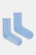 Skarpetki damskie - Tommy Hilfiger skarpetki 2-pack damskie kolor niebieski 701229856 - miniaturka - grafika 1