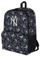 Plecaki szkolne i tornistry - Plecak NEW ERA szkolny NYY MLB All Over Print Stadium Backpack czarny - miniaturka - grafika 1