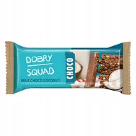 Batoniki - Baton DOBRY SQUAD MILK CHOCO COCONUT czkoladowo-kokosowy - miniaturka - grafika 1