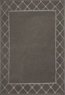 Dywaniki łazienkowe - Dywanik łazienkowy Martha 50x70 cm grafitowy bawełniany - miniaturka - grafika 1