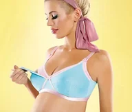 Biustonosze - BIUSTONOSZ MITEX BLUE JELLY BRA - Mitex - miniaturka - grafika 1