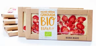 CUKIERNIA STAROPOLSKA (czekolady) CZEKOLADA BIAŁA Z TRUSKAWKAMI BIO 53 g - CUKIERNIA - Czekolada - miniaturka - grafika 1