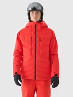 Kurtki męskie - 4F Kurtka narciarska membrana Dermizax 20000 męska - czerwona S - miniaturka - grafika 1