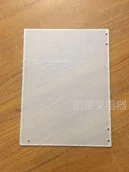 Akcesoria i części AGD - Wymiana panelu drzwi maszyny do popcornu Przezroczysty panel Zagęścić panel maszyny do popcornu z pcv Dostawa-hy Biały 29X22.5CM - miniaturka - grafika 1