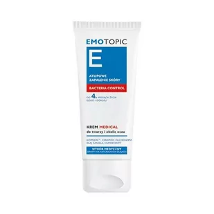 Emotopic Bacteria Control Krem Medical do twarzy i okolic oczu, 50 ml - Kremy do twarzy - miniaturka - grafika 1