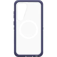 Etui i futerały do telefonów - OtterBox Defender Series XT Clear Etui z magnesami do Samsung Galaxy S25+, Odporne na Wstrząsy, Przetestowane 7 Razy Przetestowane Zgodnie ze Standardami Wojskowymi, Przezroczyste/Fioletowe - miniaturka - grafika 1