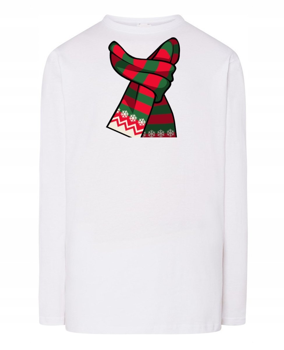 Longsleeve męski nadruk Krawat Święta R.XXL