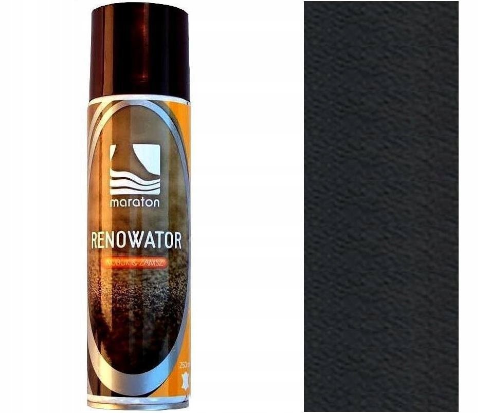 G10-31 CZARNY RENOWATOR W SPRAYU DO KOLORU OBUWIA Z ZAMSZU i NUBUKU 250 ML