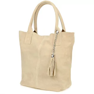 Damska duża torba shopper w piwonie - Sunlovers