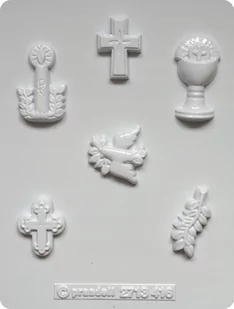 Forma do odlewów gipsowych, Hostia, motywy - Akcesoria rzeźbiarskie - miniaturka - grafika 1