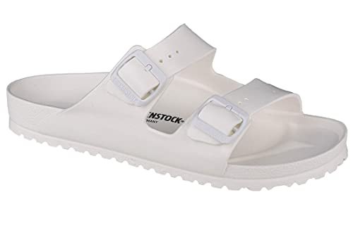 BIRKENSTOCK Męskie klapki Arizona Eva, White 129441, 41 EU