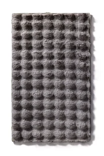 Dywanik łazienkowy Bubbles 60x100 cm szary - Dywaniki łazienkowe - miniaturka - grafika 1