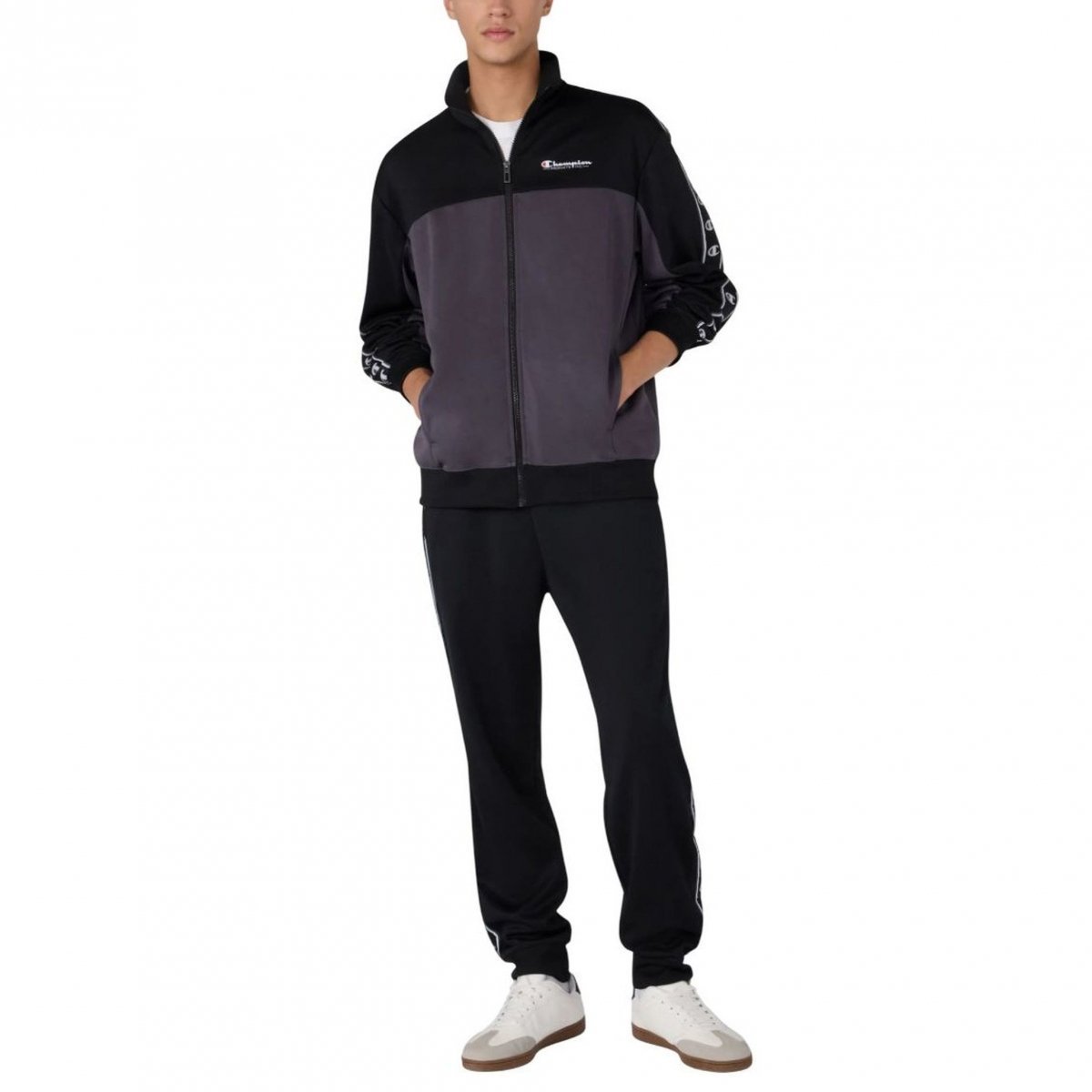 Champion dres męski Tracksuit 221970.KK001 L czarny
